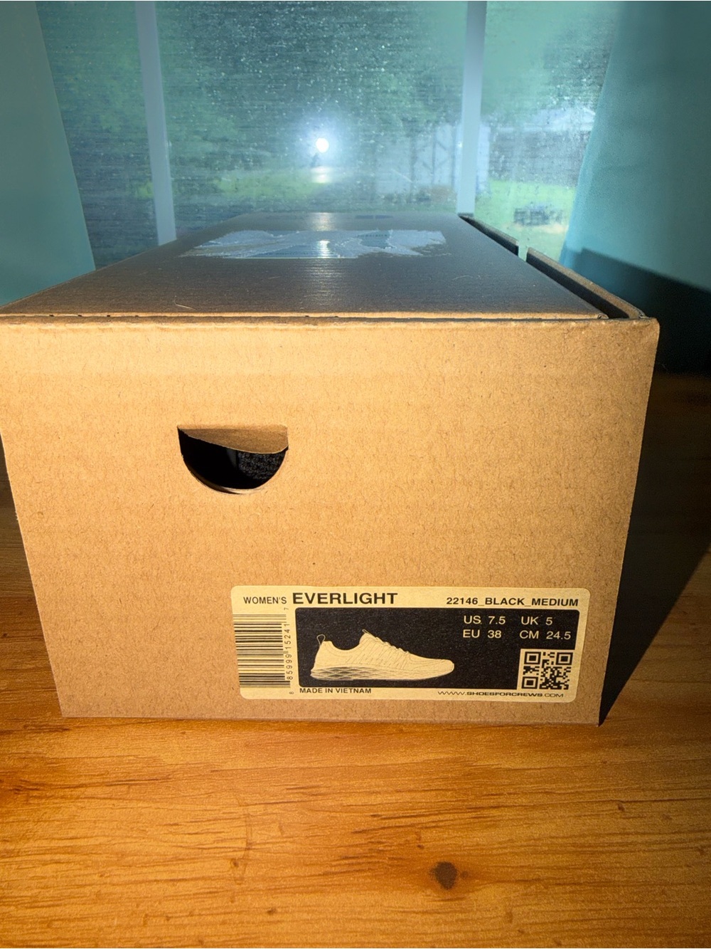 All-Black Knit Sneaker - Lightweight Athletic Shoe 7.5 - Picture 8 of 9